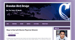 Desktop Screenshot of brandonbirddesign.com